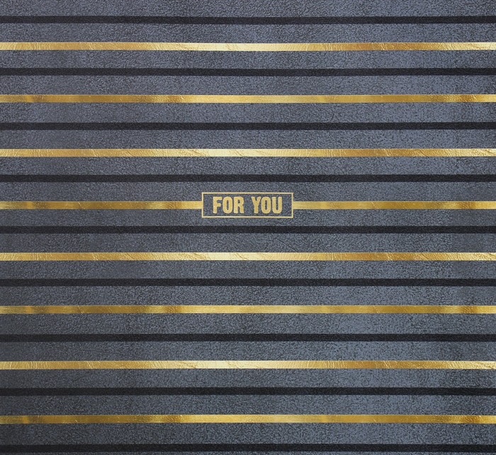 Бумага упаковочная глянцевая For you, 60 × 90 см